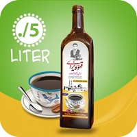 قهوه بطری نیم لیتری